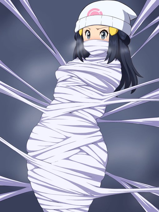 蜘蛛糸拘束の過去絵並べてみると結構描き方変わってる 