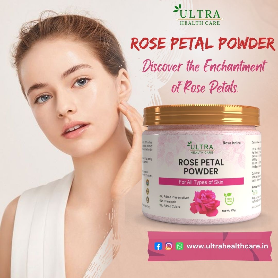 Sourced from the finest roses, this luxurious powder is a game-changer for your skincare routine. 💆‍♀️✨

🛒SHOP NOW:- bit.ly/3L640vs

#ultrahealthcare #rosepetals #powder #skincare #ayurveda #naturalhealing #beautyproductsonline