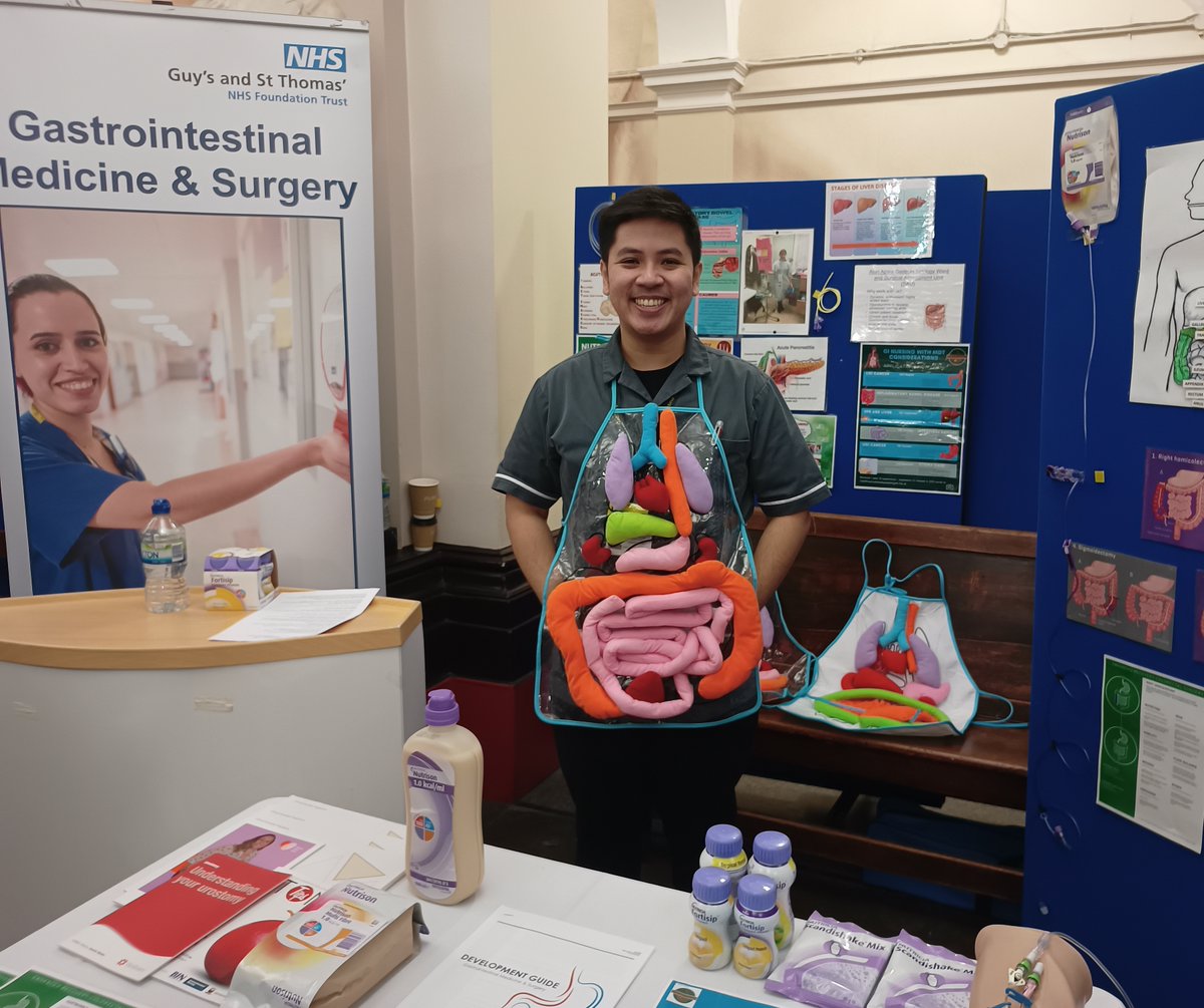 GSTTnhs's tweet photo. It's a busy day at our nursing &amp; midwifery open day.💙

Great to see our clinical teams representing their departments, and sharing why we're the best place to work! 

Find out about our current vacancies: https://t.co/mNL3ksimEN https://t.co/z2fYd3C8mb