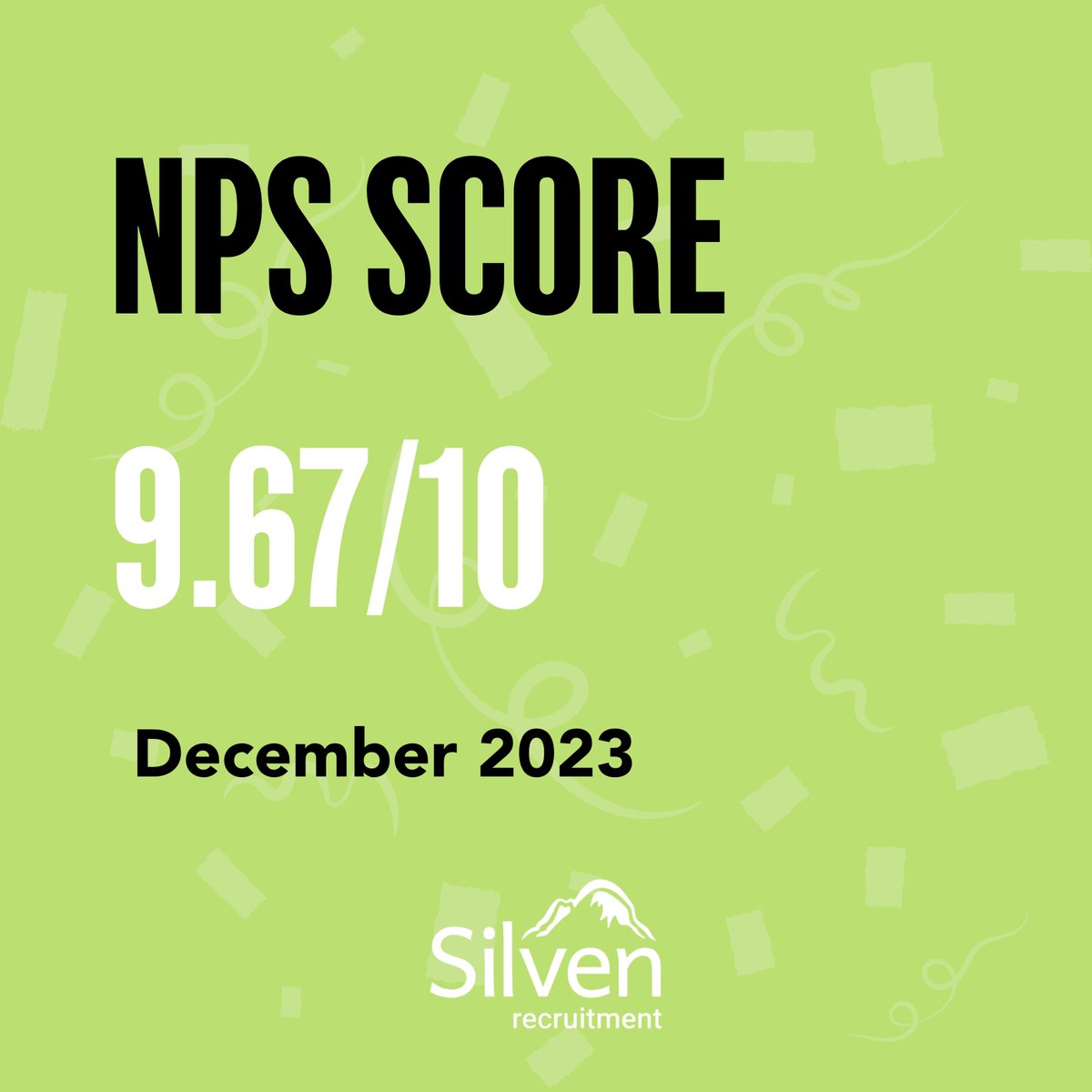 ❗️DECEMBER NPS UPDATE ✨
We've achieved an impressive 9.67 score from both clients and candidates!

Well done, team! Great work! 💪

Contact us today! 👇
📲 0161 832 7463
✉️ info@silven.co.uk
🔗 silven.co.uk/contact-us

#NPSscore #consultants #recruitment #foodindustry