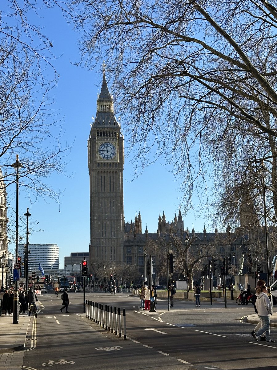 It’s a beautiful day for some meetings in Westminster #treasury #policy