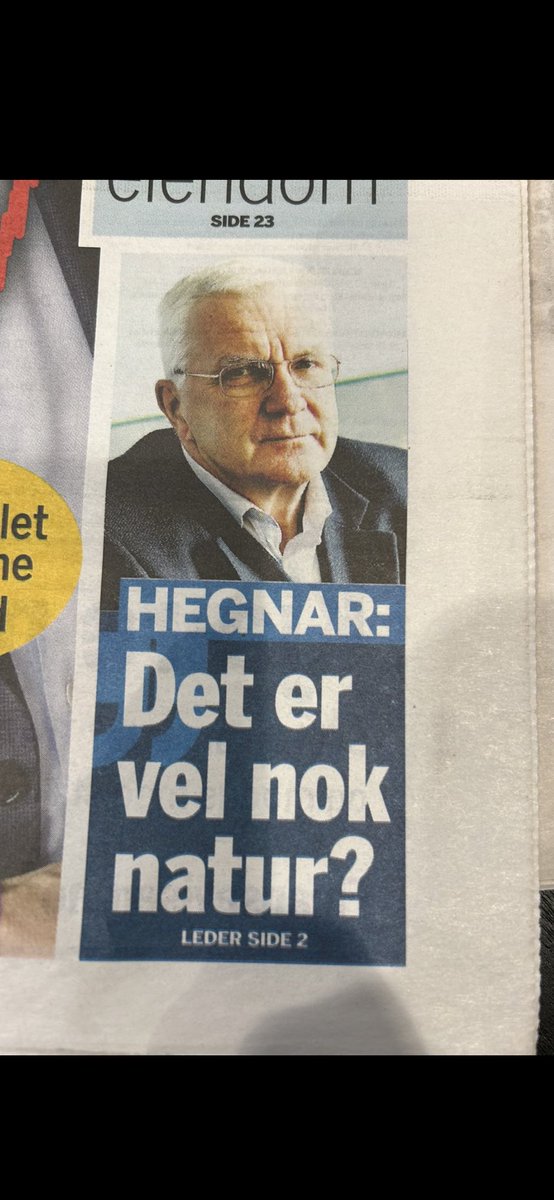 Alltid en man glemmer å snakke med når man lager dokumentar.