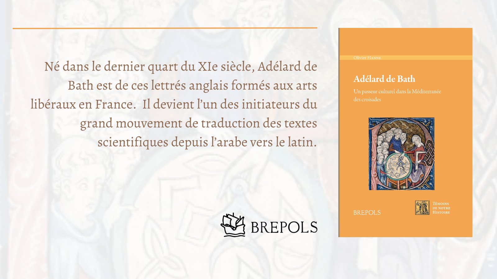 Brepols - Series - Témoins de Notre Histoire