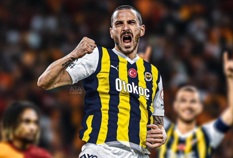 Leonardo Bonucci’nin gelmesi üzerine beni takip eden ve gönderiyi beğenen iki şanslı Fenerbahçe taraftarına Bonucci imzalı Fenerbahçe forması hediye edeceğim. Bol şanslar☺️