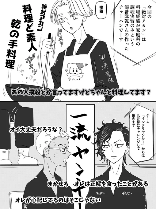 ココイヌ格○けチェックパロ(最終軸) 🐶ピはチーム乾でお姉ちゃんと、ボスもファミリーチームで出てる。🈁は不正解でもやり遂げた男の顔で戻って来る。
