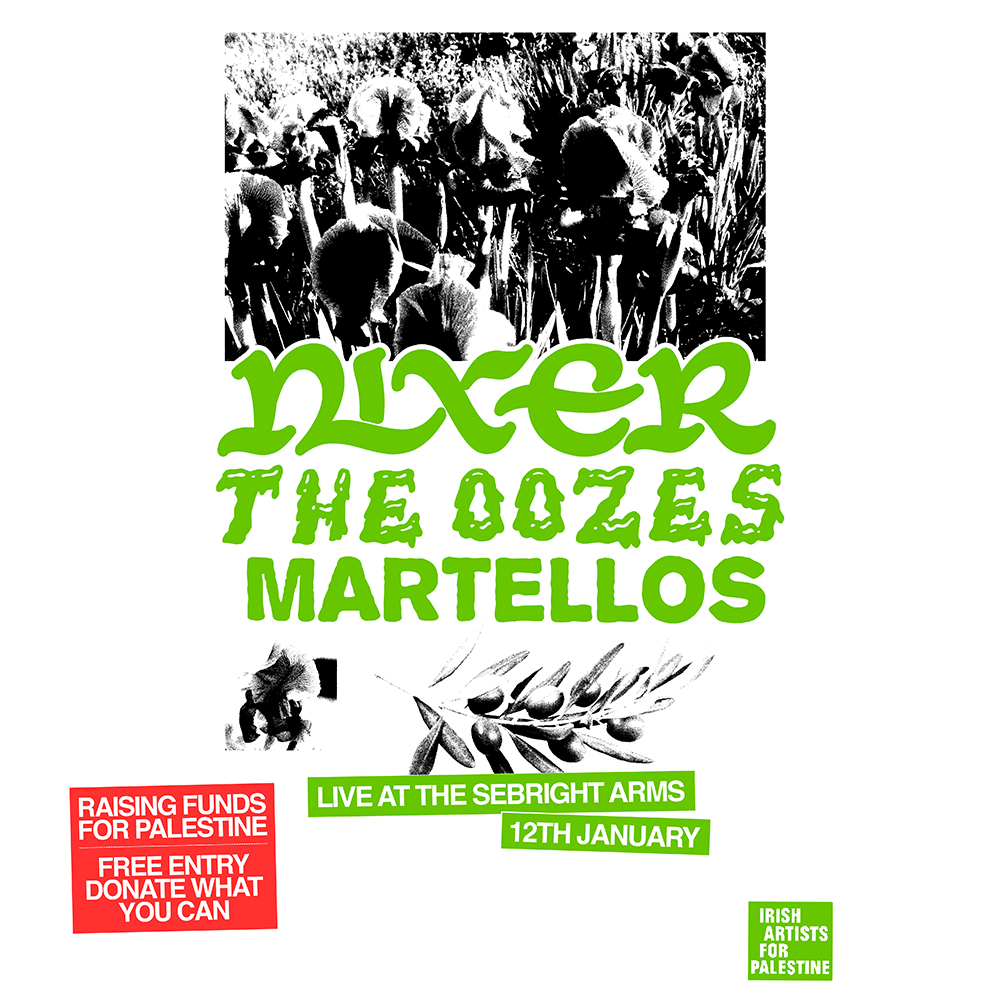 LONDON PALESTINE FUNDRAISER THIS FRIDAY! 🇵🇸 Joined by the great @TheOozes and @martellosmusic Kicking off at 8PM in East London @sebrightarms This is a very important show for a cause and people I have emotionally invested myself in for years. Please join us to raise funds!