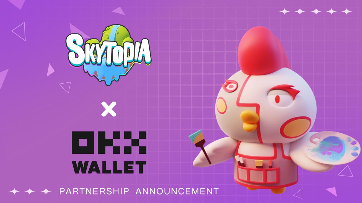 📢Partnership Announcement!

We are excited to announce our partnership with OKX Wallet @okxweb3 💎🤝

🎁10 Guaranteed Whitelist + 20 FCFS Whitelist 

Join our celebration campaign for a chance to secure yourself a Skytopia Mayor Pass NFT Whitelist:
🔗galxe.com/OKXWEB3/campai…