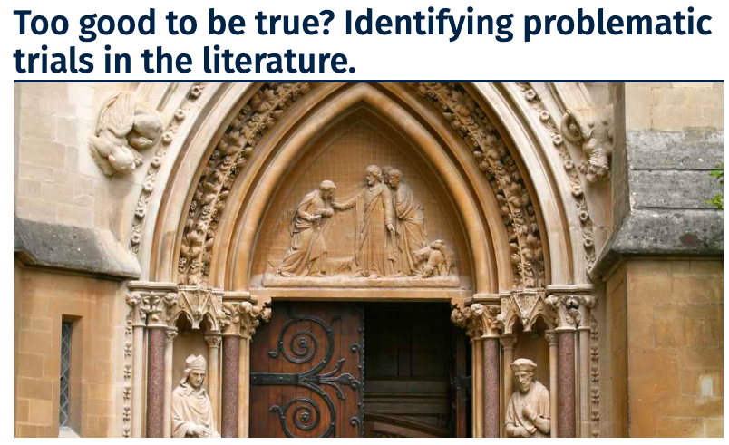 A new year, new learners on our <a href="/OxEBHC/">Oxford Postgrad: EBHC</a> evidence-based health care modules and a new (virtual) talk by @jd_wilko on identifying 'problematic trials' for systematic reviews: conted.ox.ac.uk/events/view/to…

Wednesday 17th 1-2pm GMT online. Be there or be uninformed.