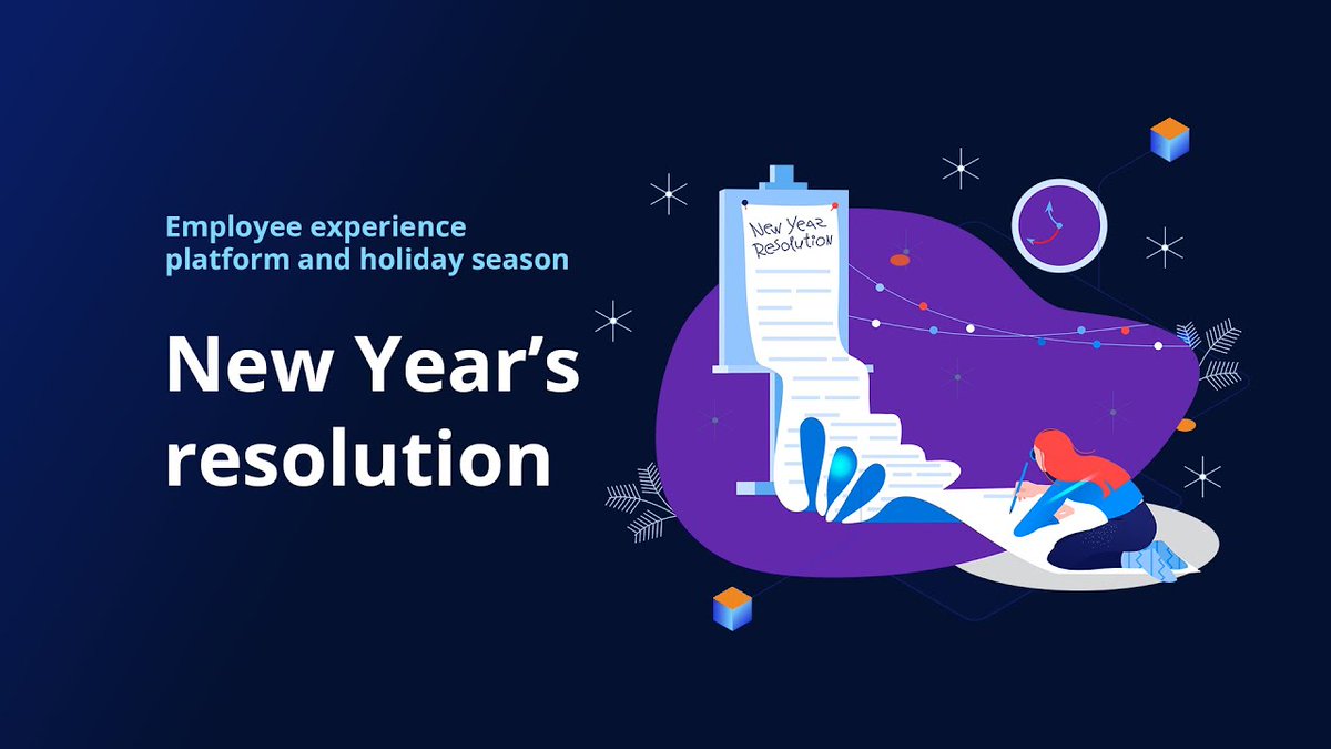 LinkersConnect's tweet photo. Check out our newest video about the holiday season campaigns for your employee experience platform! New Year's Resolution use case: https://t.co/pPW1lFJIhz https://t.co/3e2rCe9cdP