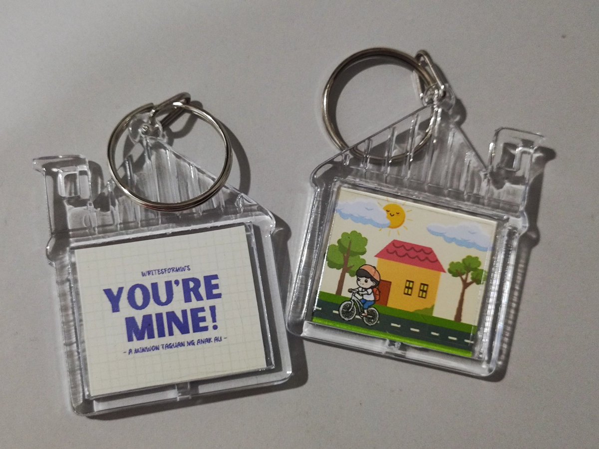 writesformw's tweet photo. Hello, writesformw here!

Para sa mga readers ng 'You're Mine' na aattend ng Follow Tour Bulacan, 

I'll be giving out a few 'You're Mine' keychains on Day 1 and Day 2! (and yes, si Haru po yung nag b-bike 🥺)

Just like and retweet this and show me the screenshot upon claiming 🥰

See you there! 🤍