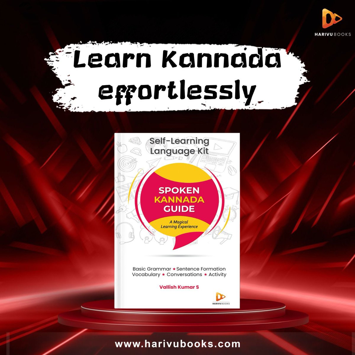 Here is an easy way to learn spoken Kannada !!! Please click the link to buy! Happy learning! harivubooks.com/products/spoke… @HarivuBooks @ratheeshaBR