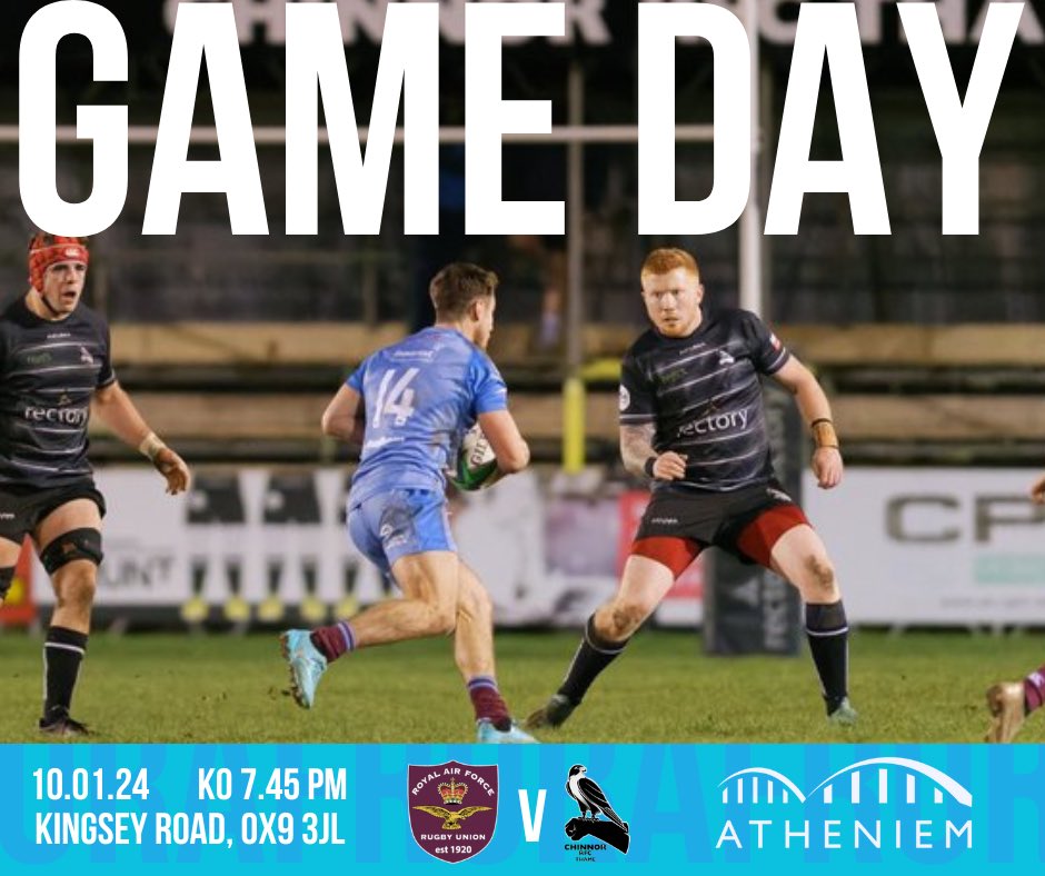 🏉 🏉 🏉 IT’S GAME DAY! 🏉🏉🏉

Tonight sees our Men’s Senior XV take on a Chinnor RFC Thame Select XV in their opening fixture of the 2024 season

‼️  Live match updates will be provided right here!‼️

✈️ Vs 🦅