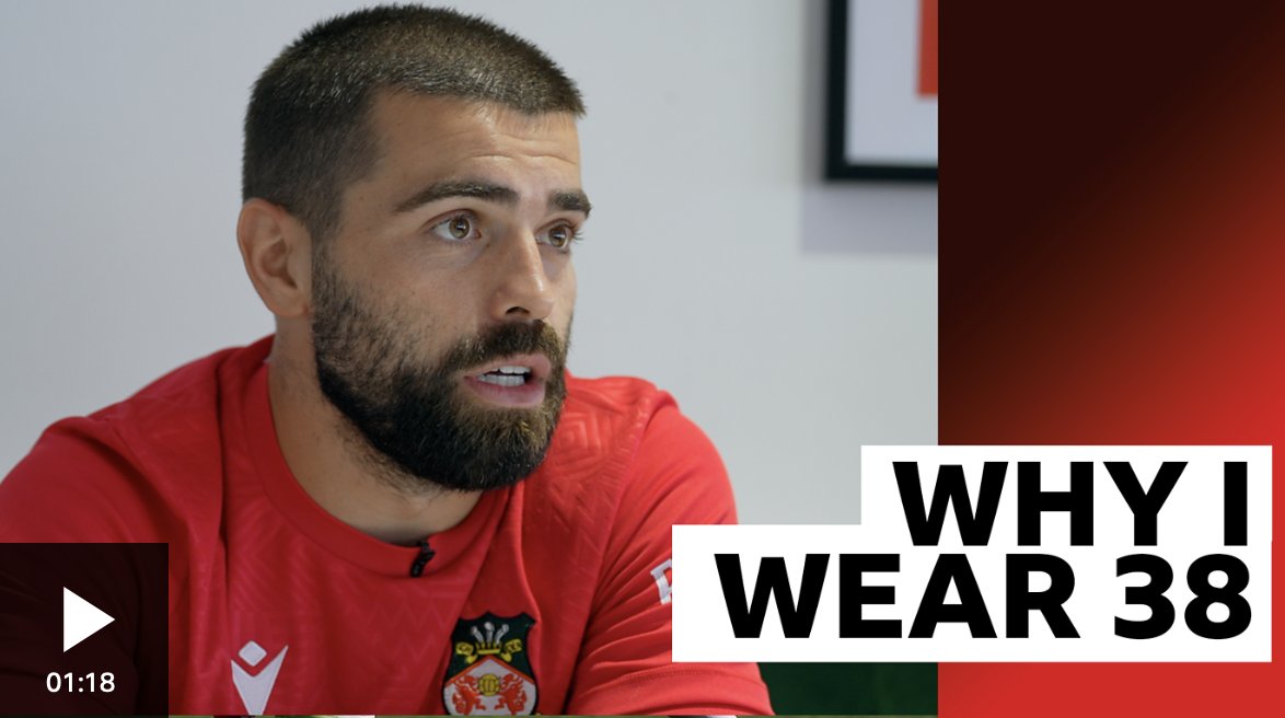 Every week many of us see DT38 Ambassador @elliotlee9 striding out for @Wrexham_AFC in the #38 shirt, here's why... “Why I wear 38” A wonderful tribute to Dylan Tombides from his pal, DT38 Ambassador & AFC Wrexham midfielder Elliot Lee ❤️⚽️ WATCH HERE 🎥bbc.co.uk/sport/av/footb…