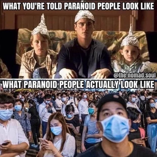 For us sane people we just keep shaking our heads 🤯😏