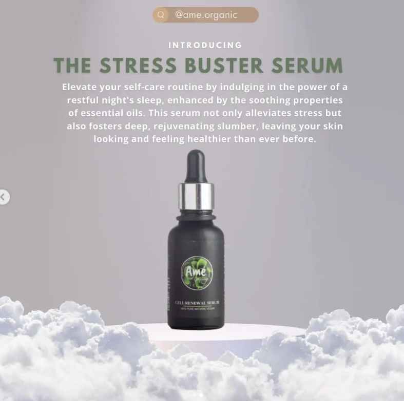 🔵 Stress-Be-Gone Formula: Our Cell Renewal Serum is specially designed to combat the negative effects of stress, which often manifest as pesky acne and breakouts. This powerful serum contains stress-fighting ingredients that work wonders for your skin.
#skincarenatural #skincare