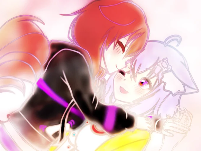 #絵フブキ #みおーん絵  #絵かゆ  #できたてころね
