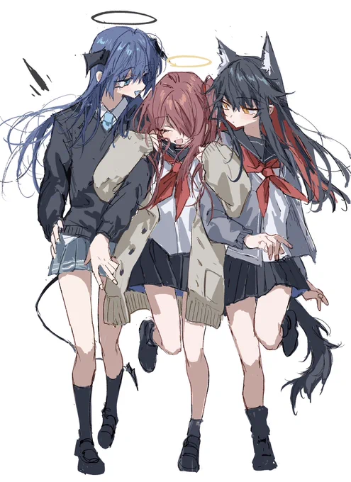 現代学パロ モスエクテキ#アークナイツ 