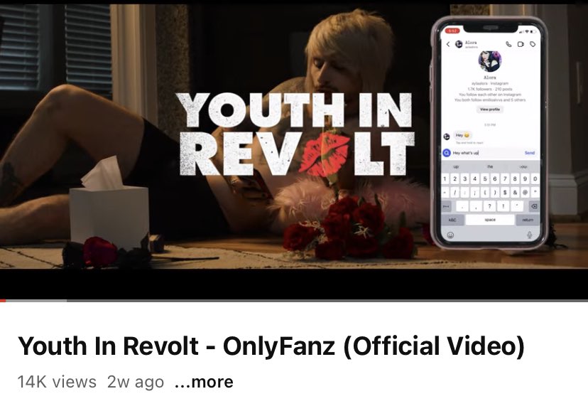 YouthInRevolt's tweet photo. Thanks for over 10k on OnlyFanz! https://t.co/5vg6V8hRiV