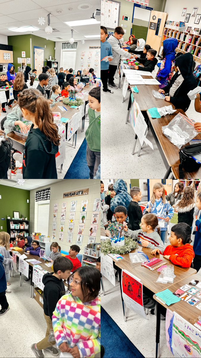 mrsjohnston0117's tweet photo. The kids had such a great time becoming business owners! Lots of learning about supply/demand, when to raise/lower prices, marketing/advertising @ their Market Day. They did a profit analysis afterwards to budget their spending! @NISDFranklinES @NISDElemSS #KFEPROUD https://t.co/w8yGZ4D7Cc