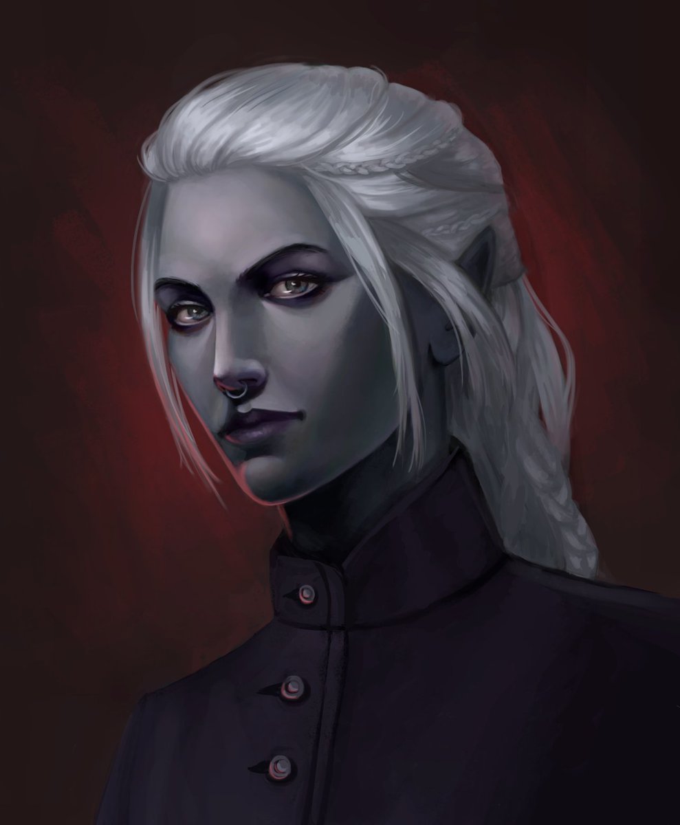 m_skoll's tweet photo. Hi #PortfolioDay ! 

I'm Maria, a digital artist.  I paint fantasy illustrations and portraits🌿

#PortfolioDay2024 https://t.co/NEu0S8ggZD