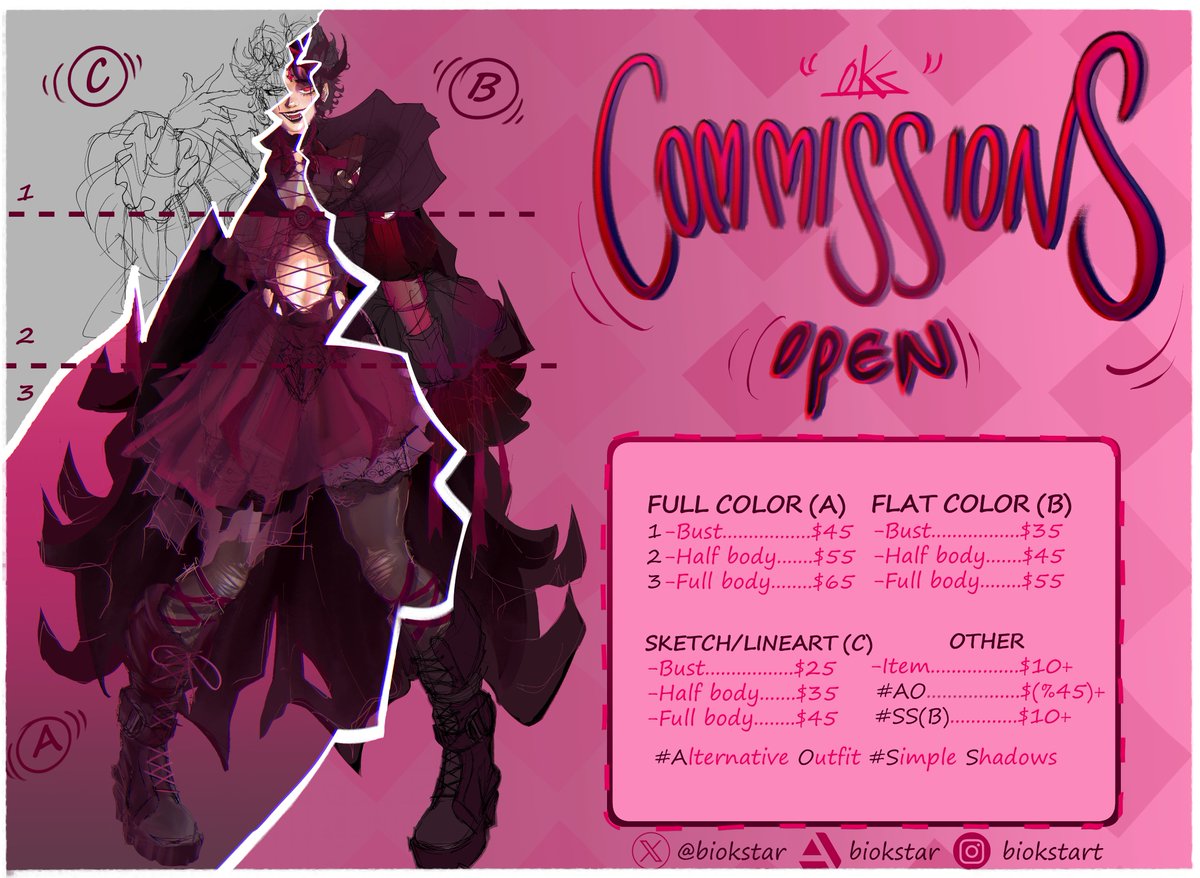 biokstar's tweet photo. [ENG] [ 🌿OPEN FOR COMMISSION🌿 ]
Hi! my name is Biokstar/oKs  
Have you ever considered illustrating your original character, fanart, or DnD character? I can achieve this for you! Additionally, you can request illustrations of your friend, partner, or yourself! 
#commissionopen https://t.co/wnI2OrSdMc