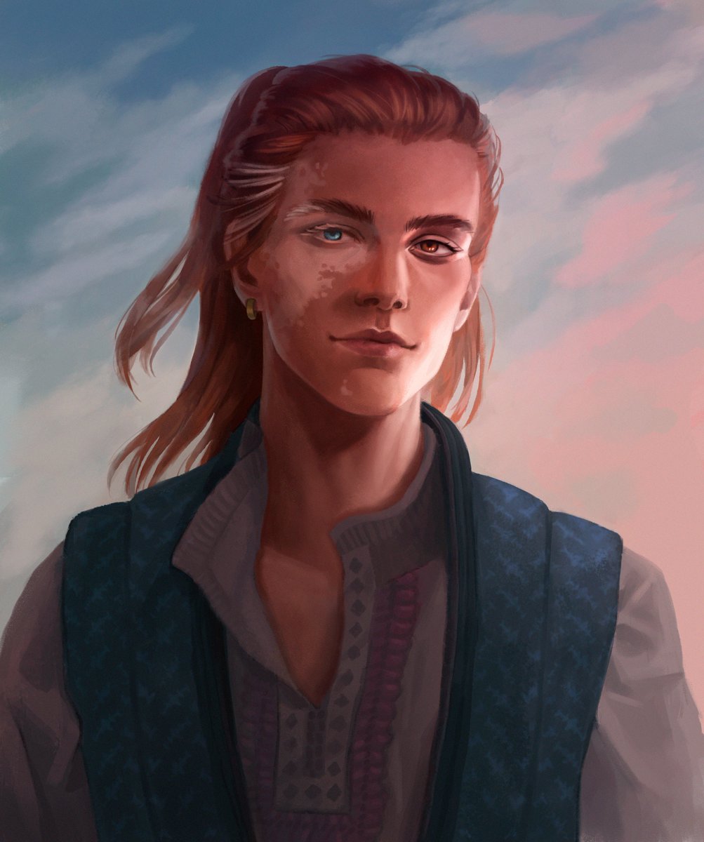 m_skoll's tweet photo. Hi #PortfolioDay ! 

I'm Maria, a digital artist.  I paint fantasy illustrations and portraits🌿

#PortfolioDay2024 https://t.co/NEu0S8ggZD