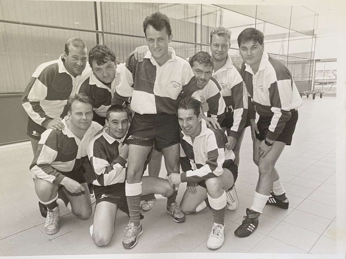 NeilBanks13's tweet photo. @OurStansted throwback to the days of Stansted Airport Rugby team #Rugby https://t.co/pr2b2LpnQl