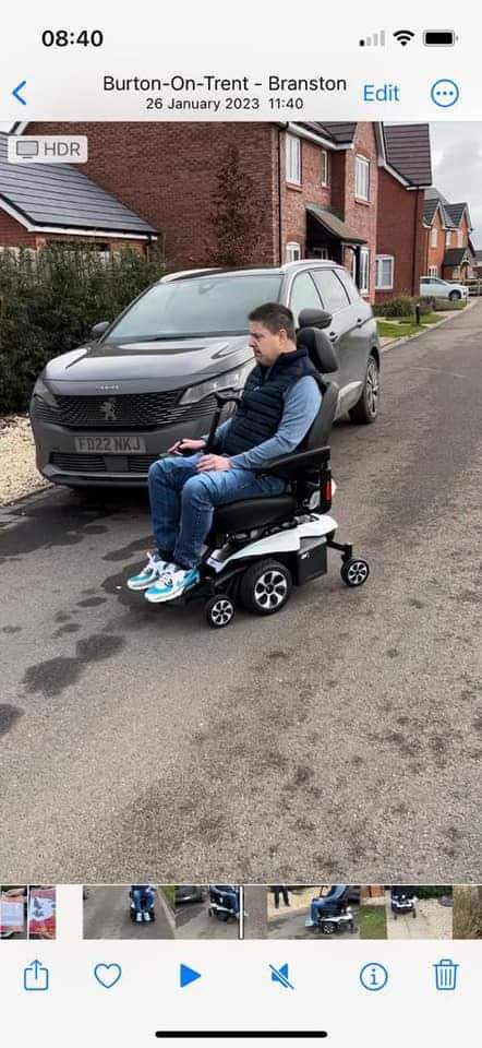 URGENT - Please keep an eye out for this vehicle stolen last night in Burton-on-Trent

This is a hand control adapted vehicle with a wheelchair hoist installed, this is my friend's lifeline

If seen, please call the police

Let's make this too hot to handle and get it back!

RT!