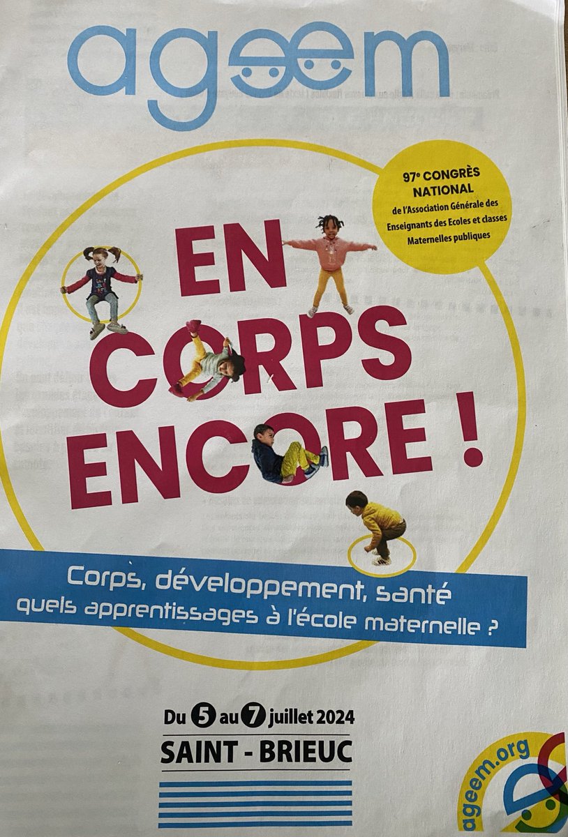 AGEEM_National's tweet photo. #ageem #congres2024 le comité pédagogique est réuni ! #organisation #expopeda Rdv bientôt pour vous inscrire et participer @saintbrieuc https://t.co/Svr5FcTRzs