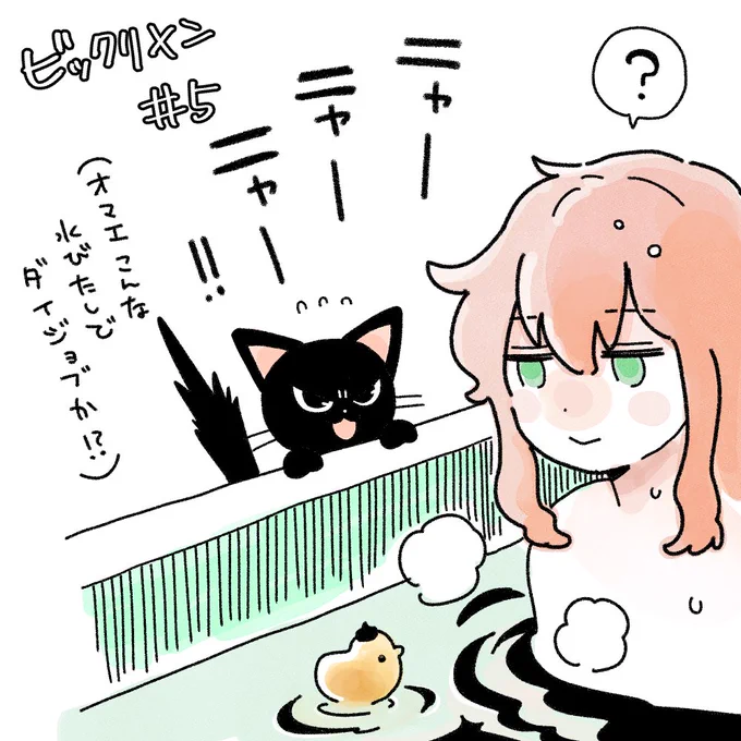 #ビックリメン
※非公式ファンアートです!
クロとアリババ、ヤマト君ちに居候している者同士仲良くして欲しい 