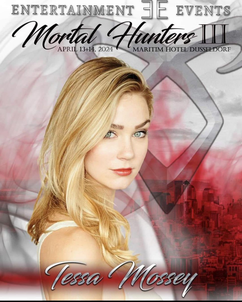 EuroConNet's tweet photo. GUEST ANNOUNCEMENT
#MortalHunters3 #EntertainmentEvents
#TessaMossey
Düsseldorf, Germany
13 - 14 April 2024
https://t.co/Jja5aiQnjj https://t.co/9BlurtjECE