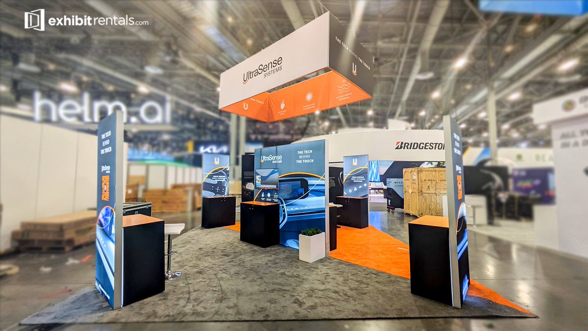 Excited to showcase our booth for Ultra Sense System at CES 2024 in Las Vegas!
#exhibitrentals

Visit our website exhibitrentals.com

#exhibitrentals #boothdesign #boothsetup