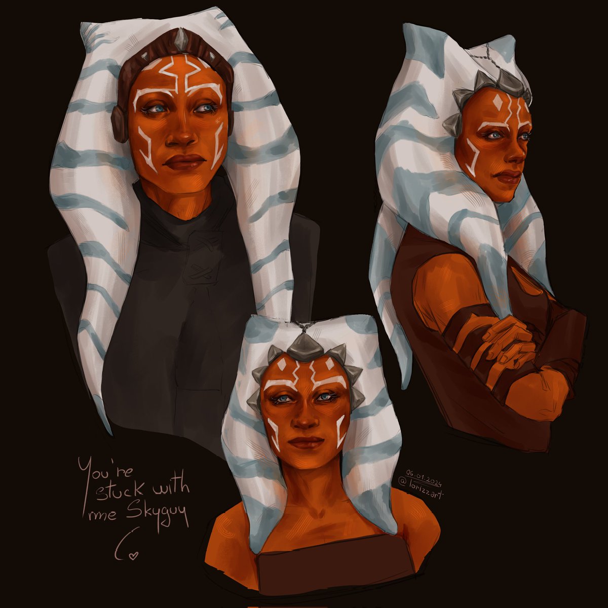 LauraRotaru_'s tweet photo. finished rendering my Ahsoka sketches 

#Ahsoka #StarWars #digitalart #digitalartwork #DigitalArtist https://t.co/VRVQ4N05VC