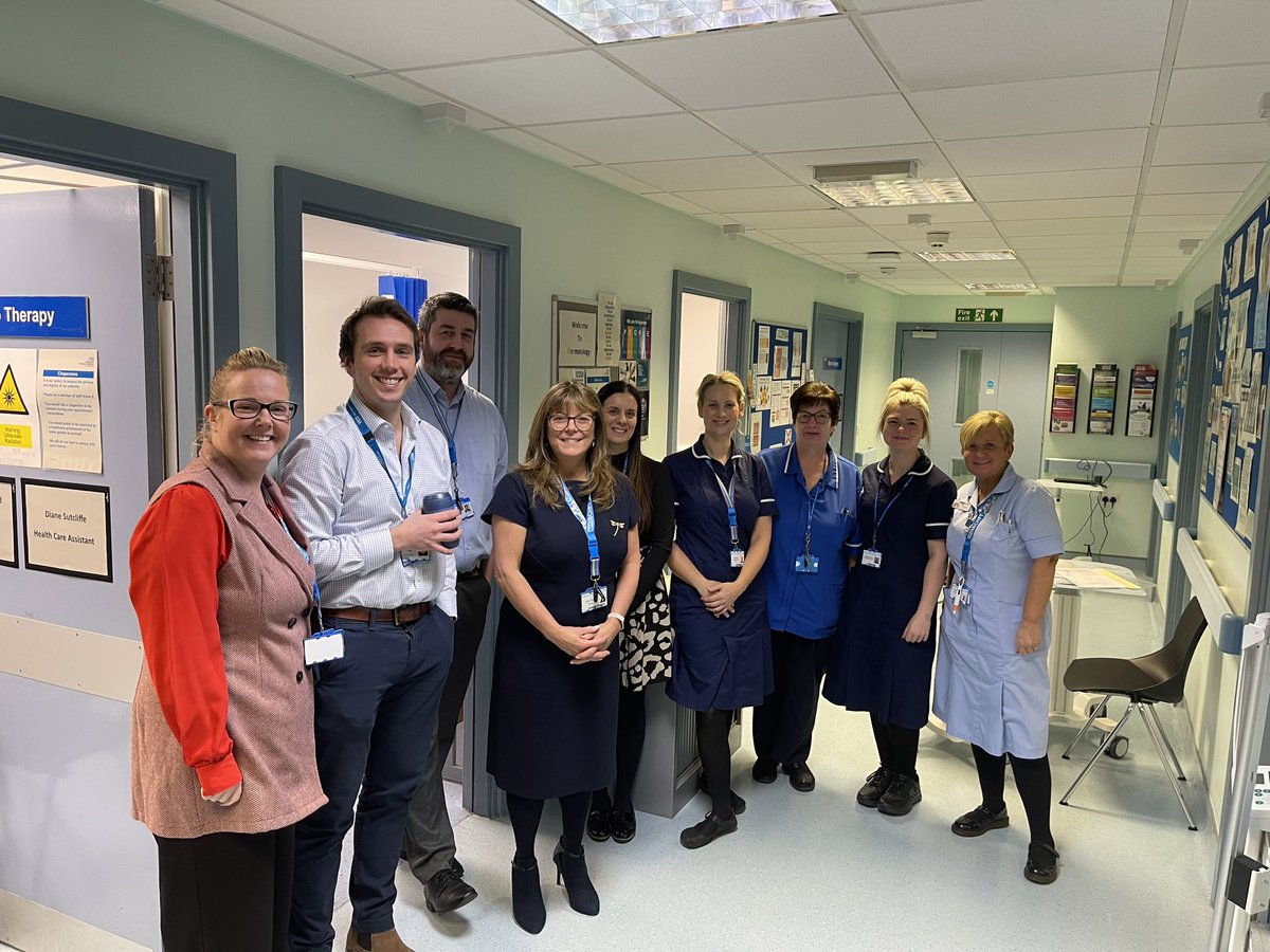 ColinScales1's tweet photo. Today to our fab dermatology service @WeAreBCHFT with @karenblissy to meet the lead consultant, nursing and admin teams to hear about their improvement journey. A genuine sense of team, collaborative working for all and an ambition to keep developing the service for our patients. https://t.co/rX4VHoBMob