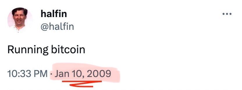 QuintenFrancois's tweet image. 15 years ago Hal Finney tweeted this 

Exactly 15 years later the #Bitcoin ETF will get approved