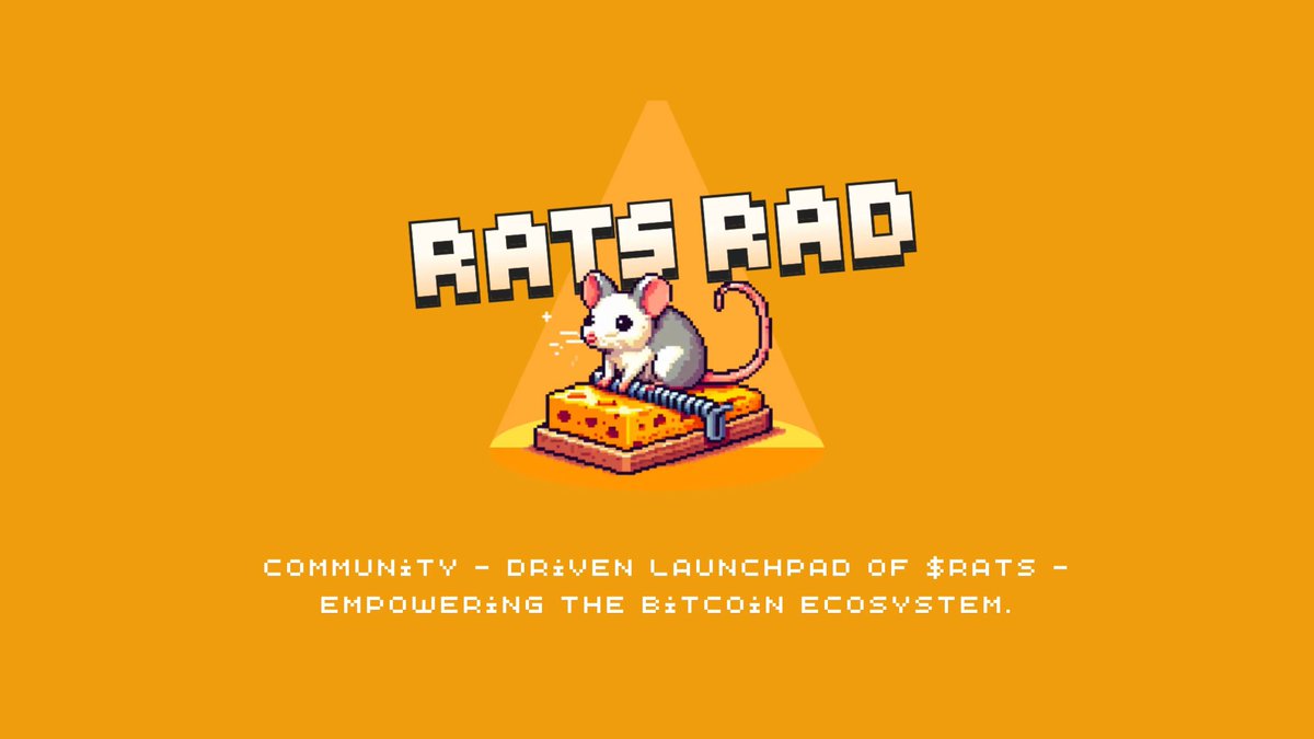 rats第一个赋能项目来了，rats能否成为金铲子？

🎁抽500U/20人

关注：
@Ratspad_com
点赞，评论，转发
官方也在进行1000U抽奖活动，可以参加。