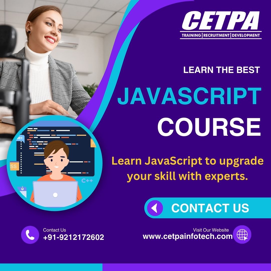 sanyasharma596's tweet image. Unlock coding success with top-notch JavaScript training in Noida! Expert-led courses & practical projects to boost your web development career!
#javascripttraininginnoida #javascripttrainingindelhi #javascriptcourseinnoida #javascriptcertificationtraining