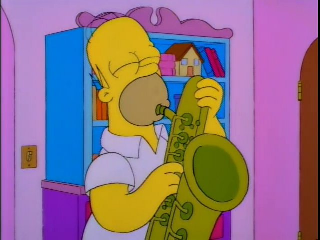 “What I wouldn't give to hear Lisa play another one of her jazzy tunes. Saxamaphone. Saxamaphone.”