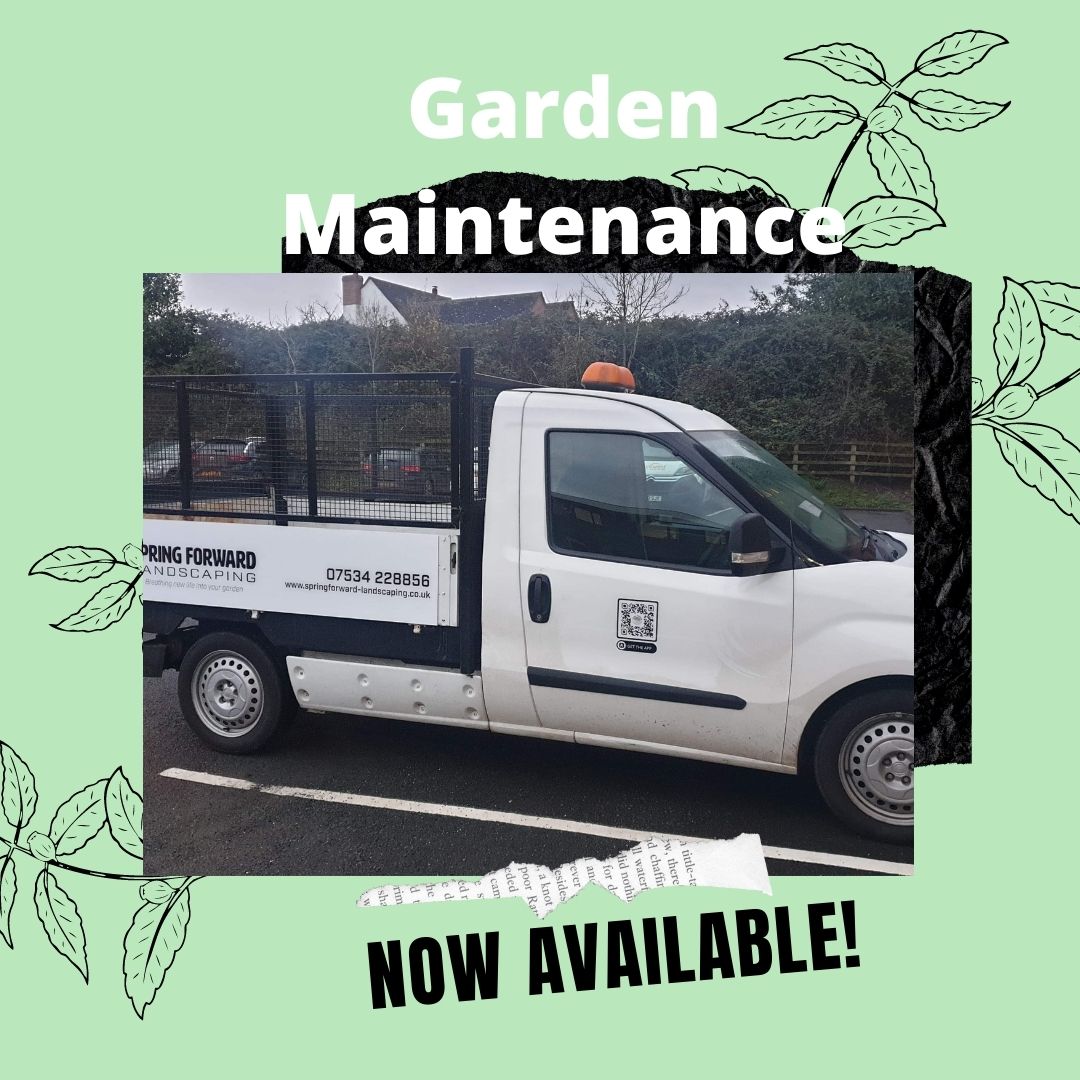 Is your garden in need of a tidy up? Spring Forward can now get your garden Spring ready with our new maintenance service. Click the link in our bio to contact us ⬆️ #Gardenmaintenance #WorcestershireHour