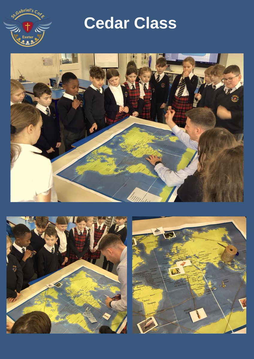 Our new learning journey is about saving the Amazon rainforest. We used photos & a world map to try and pin down the location of our new topic. The children managed to work out that we were learning about the rainforests and what we can do to protect the Amazon.