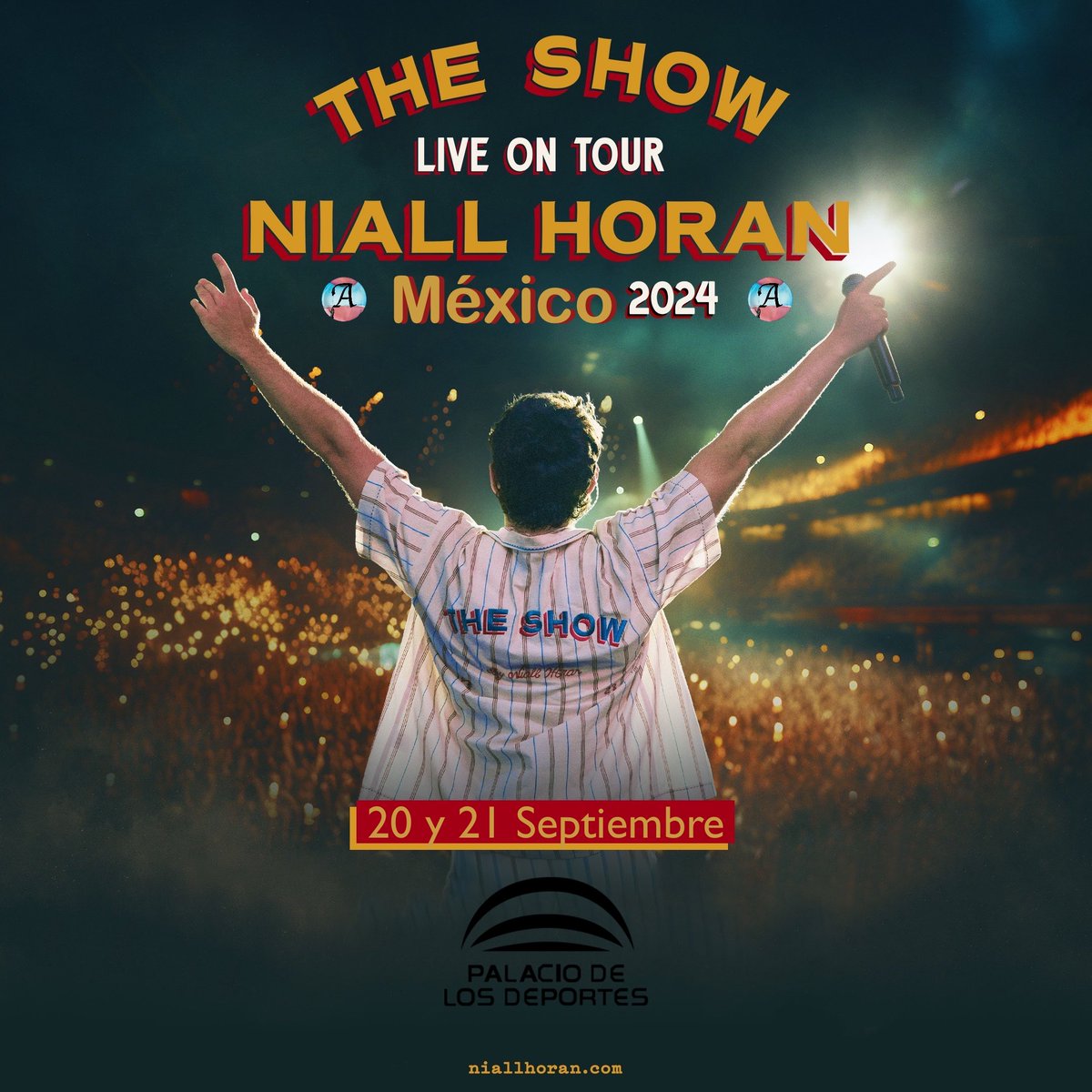 ailoviutl's tweet photo. Niall Horan 🎤 México 🇲🇽 
The Show Live On Tour 🎵
20 y 21 de Septiembre del 2024 🗓️
Palacio de los Deportes 🏟️
CDMX 📍

Síganme en https://t.co/cba1Qcqp6f

#Niall #Horan #NiallHoran #TheShow #TheShowLiveOnTour https://t.co/8G6e463xgE