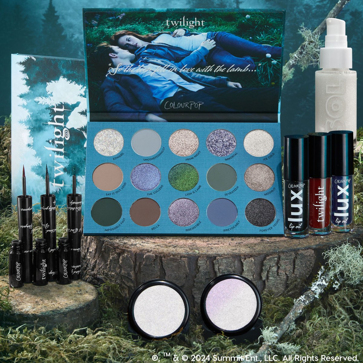 Hold on tight, spider monkey… 🌲🖤Get ready for the Twilight X ColourPop Collection you’ve all been asking for… it’s sure to sell out impossibly fast.