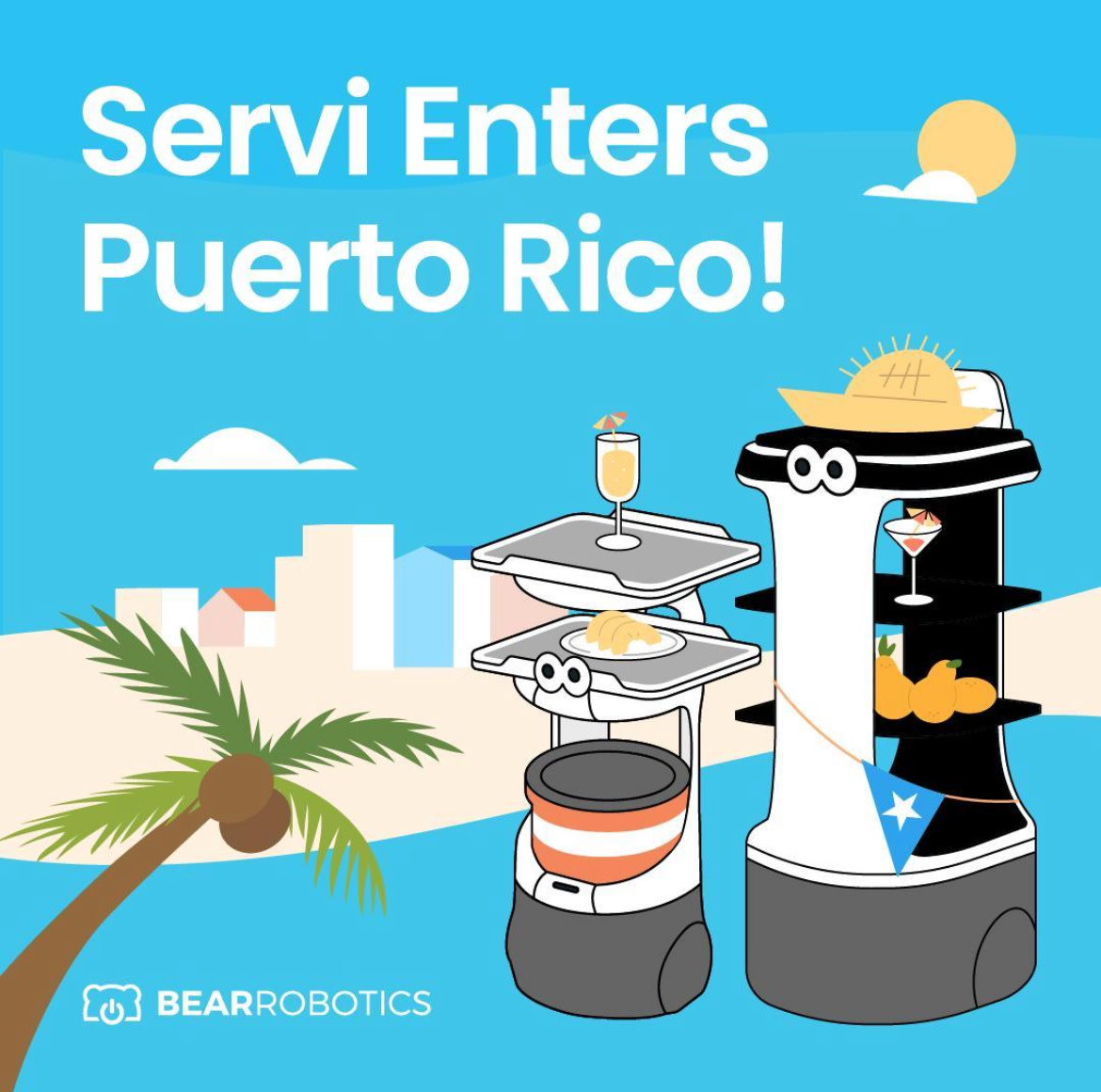 CleveAveLLC's tweet image. Help us give a big congratulations to #ClevelandAvenue's portfolio company @bearrobotics who has expanded to Puerto Rico!! Restaurants @ikebanasushibar and @borikuasbistro are now using Servi Plus for work operations.
#CAPortfolio #BearRobotics #ServiPlus #Robotics #Innovation
