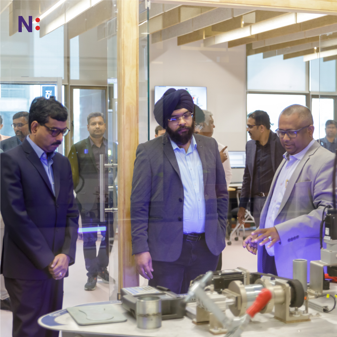 namtechofficial's tweet photo. With the @cisco_in team’s visit to NAMTECH campus, we have begun a collaborative journey towards creating an industry-ready talent pool. We thank @Harishkrishnan @Vinodmumbai @ishvindercs for their perspectives and support.  

#CyberSecurity #Industry4point0 https://t.co/FoK5oYl5aQ