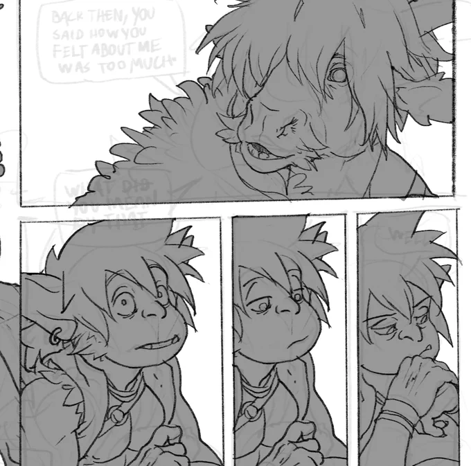 While I'm a little preoccupied, I'm workin' on another short of these 2👍