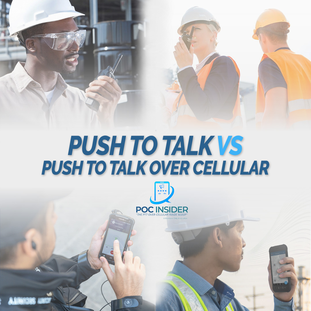poc_insider's tweet photo. There are two main types of PTT systems: traditional Push-to-Talk Radios and Push-to-Talk over Cellular (PoC) systems. Learn more about PTToC at https://t.co/tZQeetM6gh #POCInsider #PTT #PTToC #pushtotalk #pushtotalkovercellular #construction #security https://t.co/iZe2MnsV4S