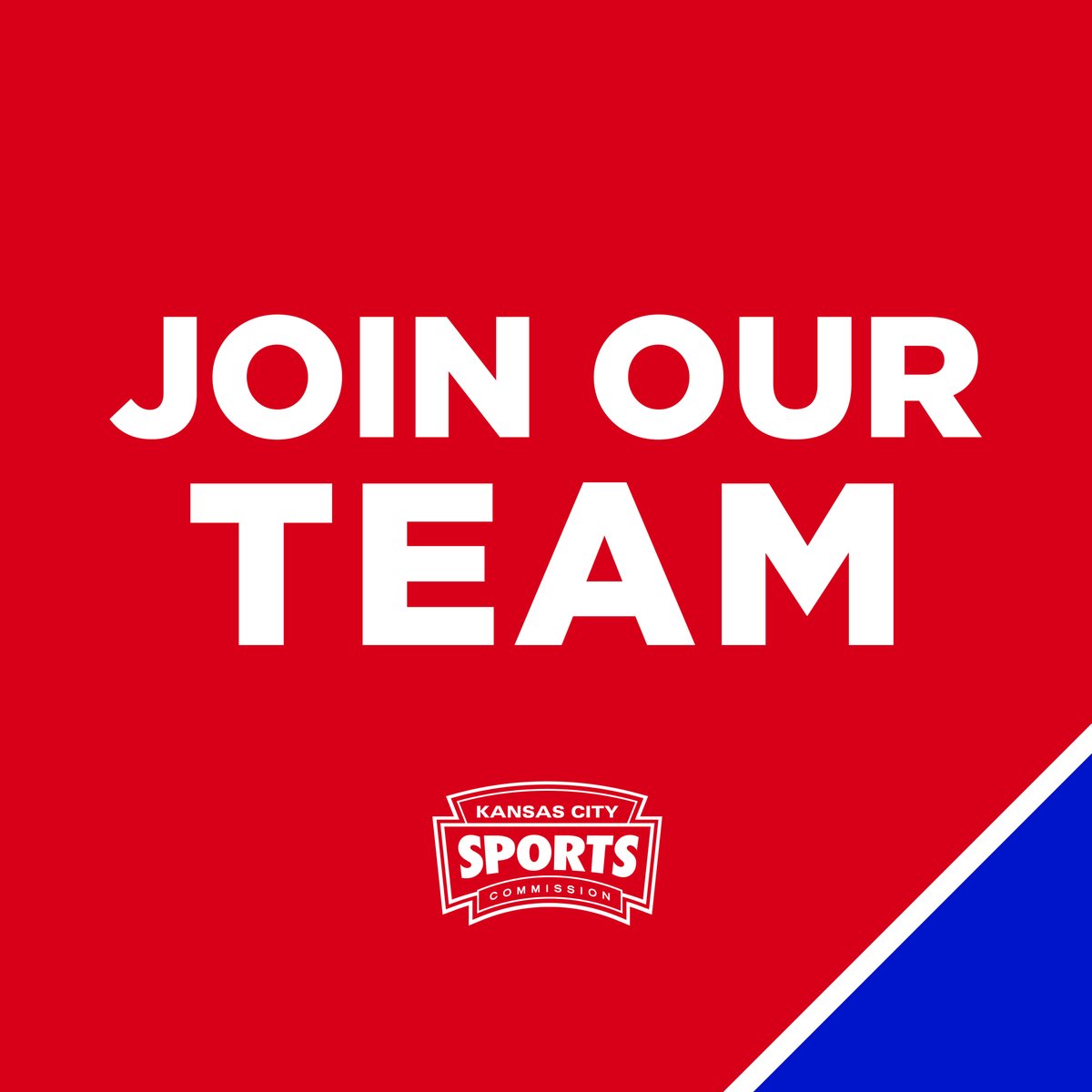 We're hiring! Join us in making a better Kansas City through sports. Open positions: 🏆 Executive Assistant to the Chief Executive Officer/President (Closes 1/17) 🏆 Manager, Events (Closes 1/21) For more details and how to apply, visit sportkc.org/jobs.