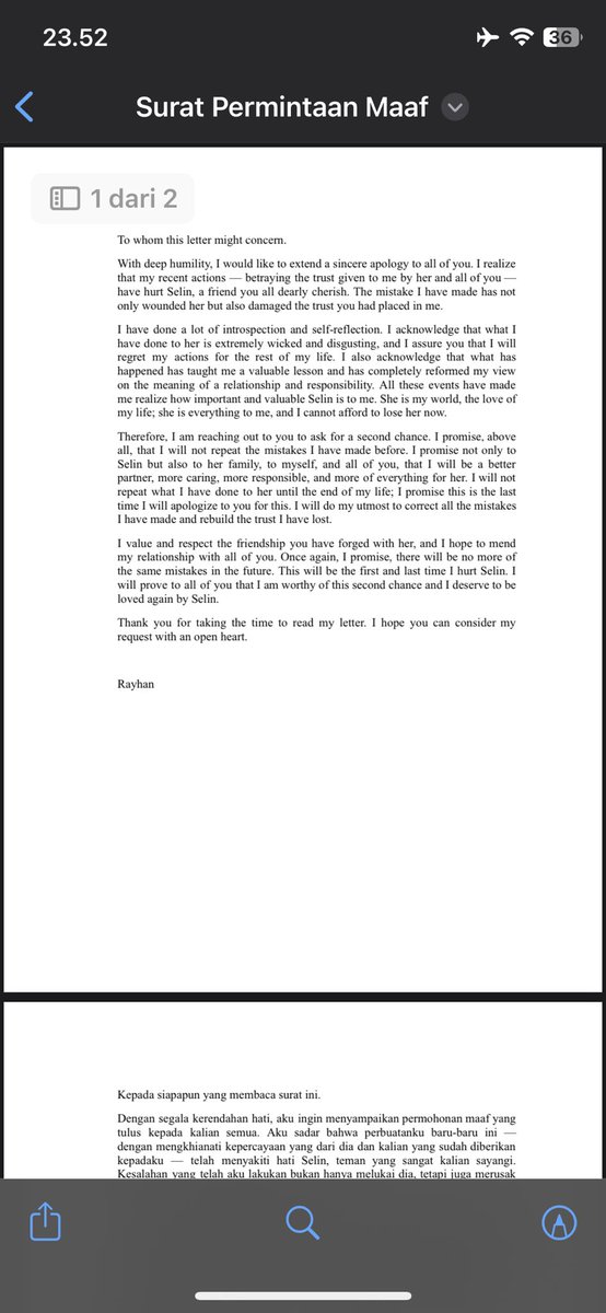 hateubbyy's tweet image. Meanwhile: gue yg temennya mantannya dikirimin permintaan maaf ternyata ga tobat2 😭