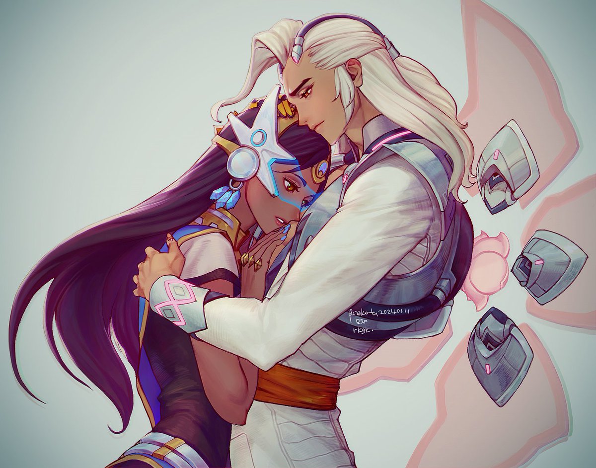 Berakoth's tweet photo. [오버워치 낙서] #overwatch2
#lifeweaver #symmetra
커플링 그림 같은 건 아니고
오랜만에 만나더라도 사이좋게 지내라는 뜻에서🙃... https://t.co/D0P3aGfXWS