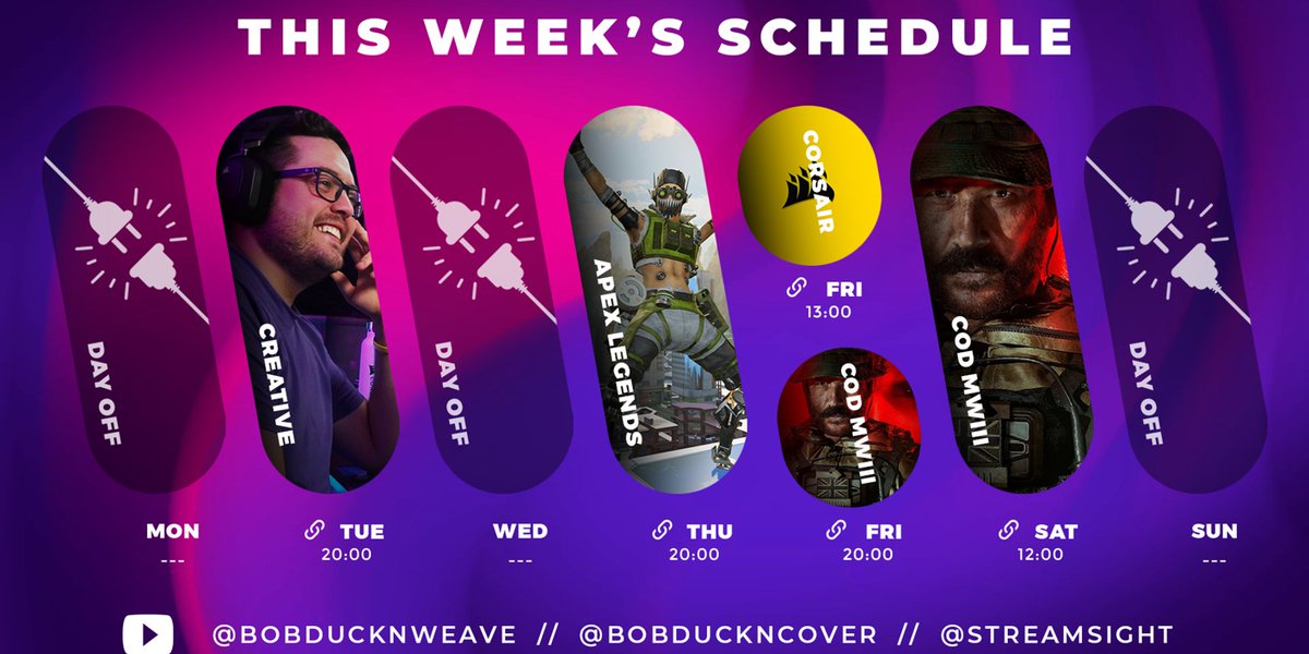 Elgato Marketplace (@elgatomarket) on Twitter photo Easily customize and update your stream schedule with this template by <a href="/streamsight/">Streamsight | Helping Creators Connect with Brands</a>. 📅
➡️ marketplace.elgato.com/product/stream… Easily customize and update your stream schedule with this template by <a href="/streamsight/">Streamsight | Helping Creators Connect with Brands</a>. 📅
➡️ marketplace.elgato.com/product/stream…